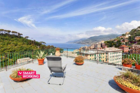 Stunning Sea View Apartment with Terrace in Camogli by Wonderful Italy